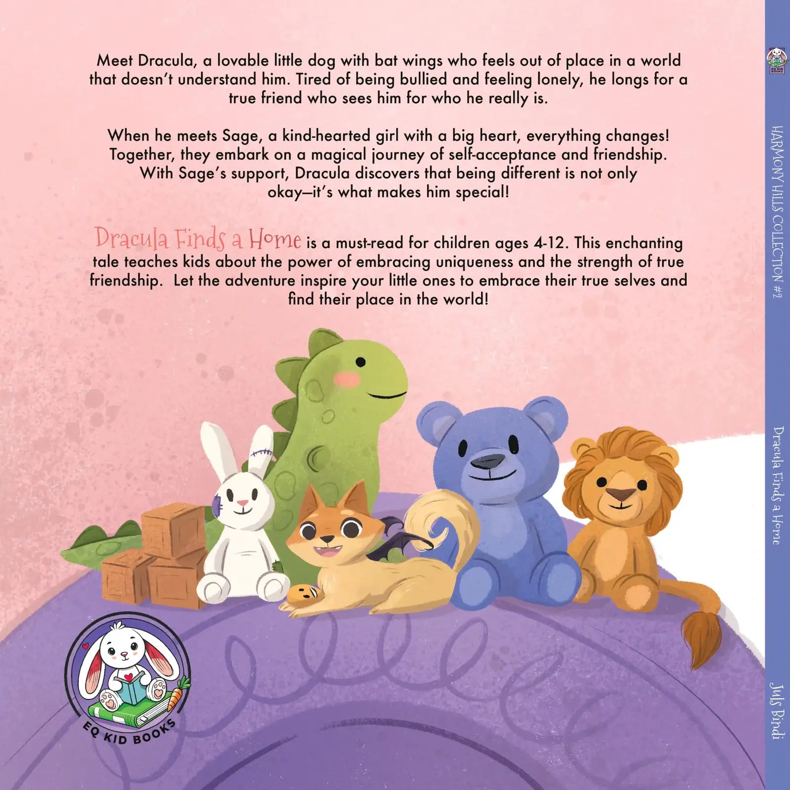 Dracula finds a home back cover