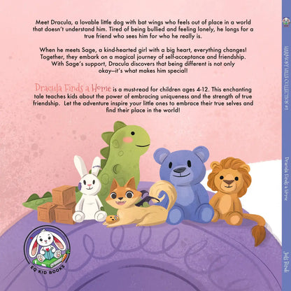 Dracula finds a home back cover